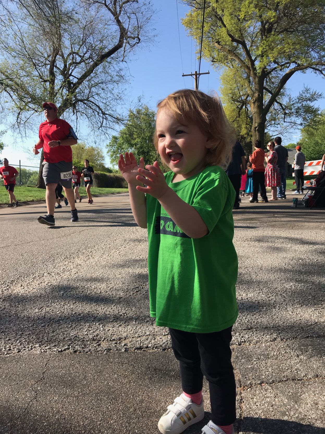 Little cheerleader